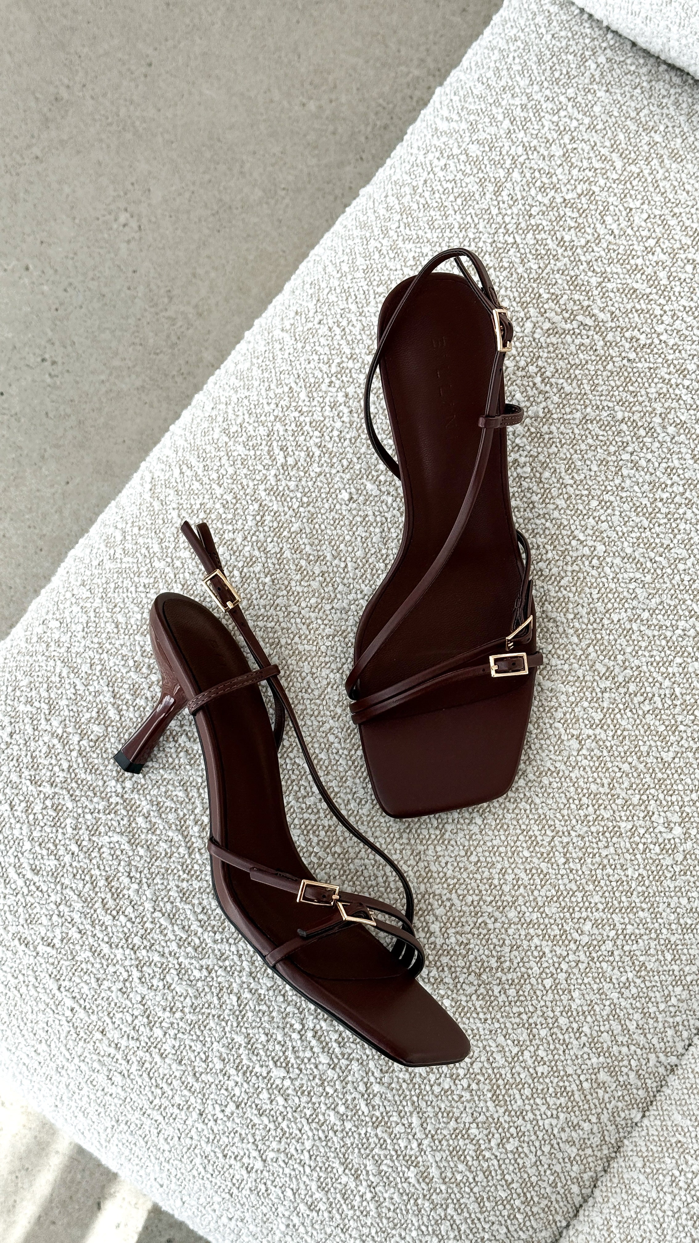 Toshie Heel - Chocolate