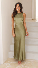Sia Maxi Dress - Olive