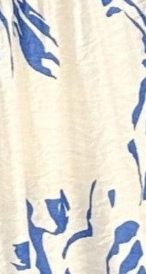 Adaya Crop Top - Blue/White
