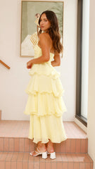 Lanica Maxi Dress - Yellow