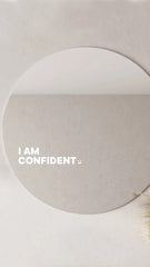 I am Confident - Affirmation Mirror Sticker