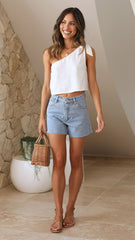Jadelle Top - White