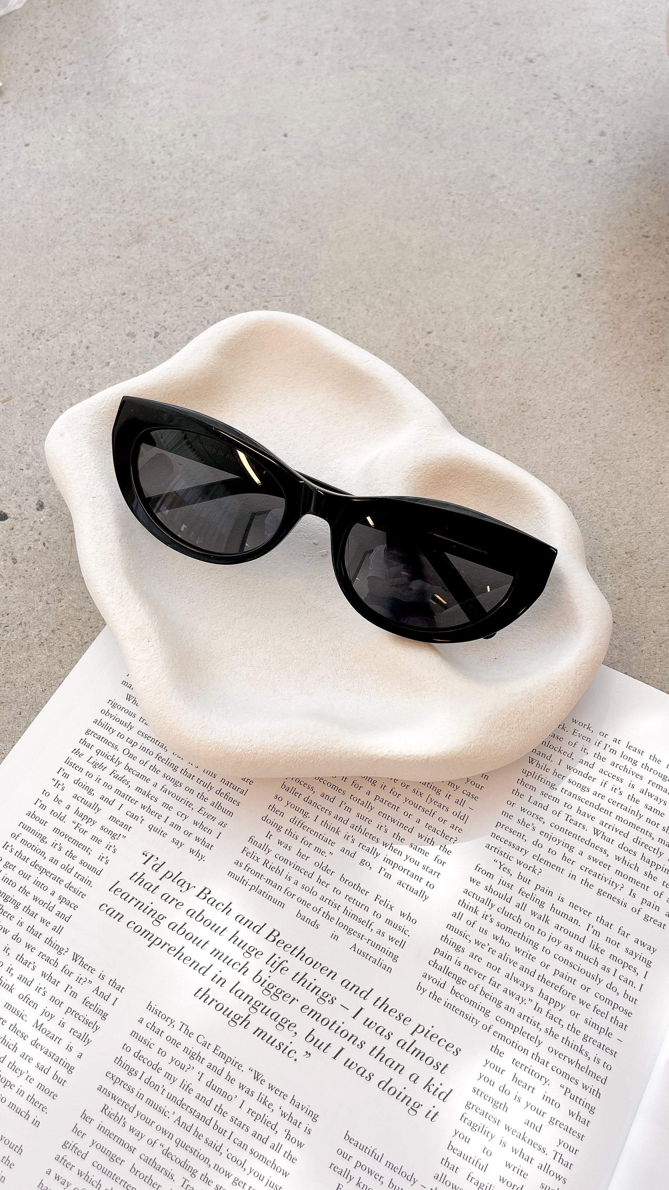 Estella Sunglasses - Black