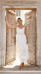 Majella Maxi Skirt - White