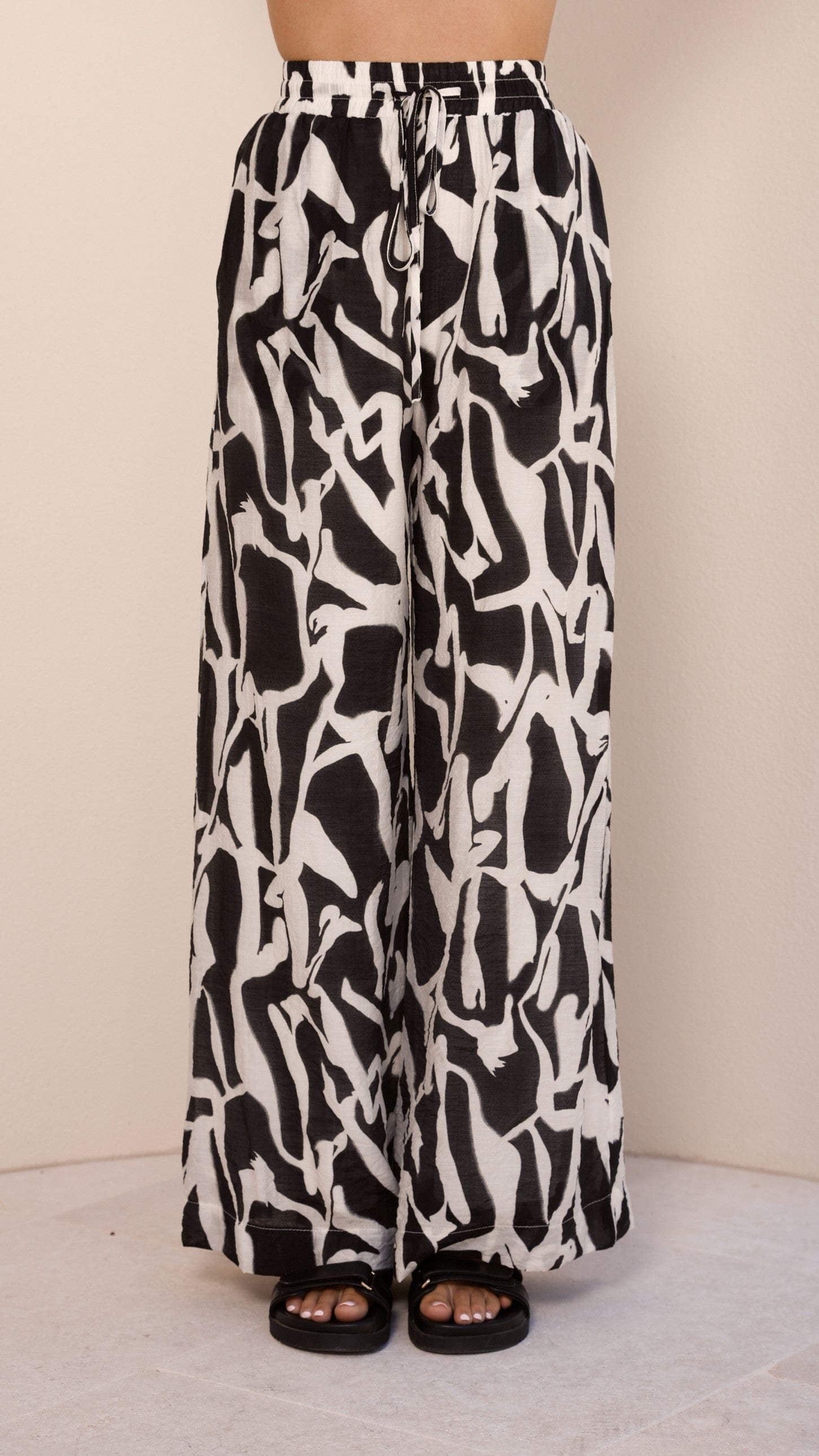 Jamerson Pants - Black/White