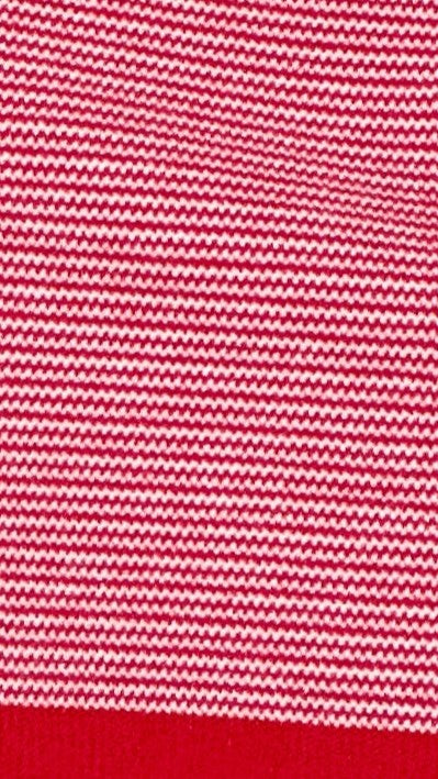Calvine Skirt - Red / White