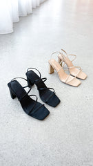 Sol Sana Geanie Heel - Black