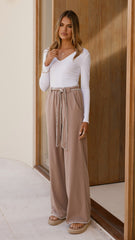Carrie Pants - Mocha