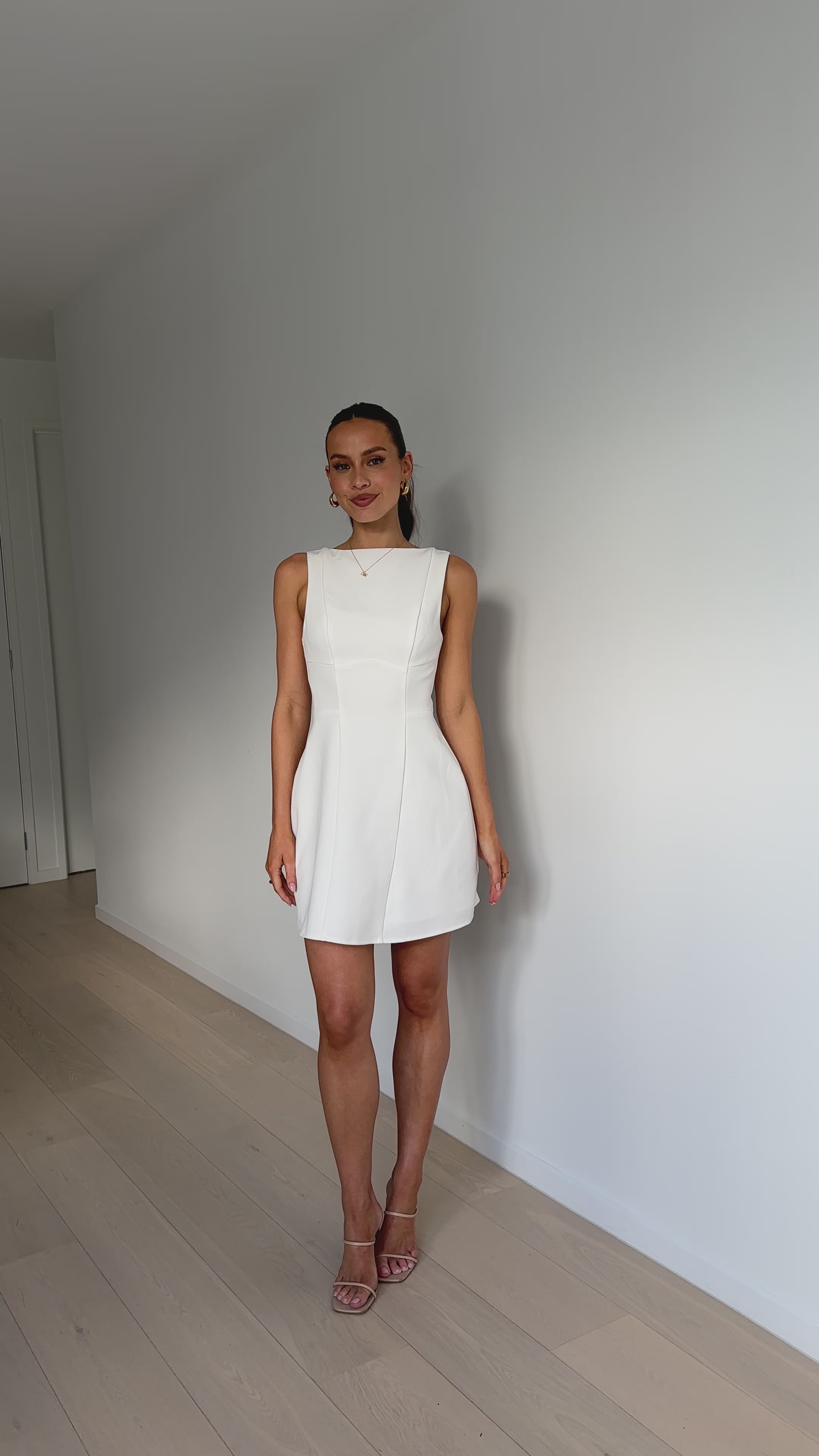 Rafiki Mini Dress - White