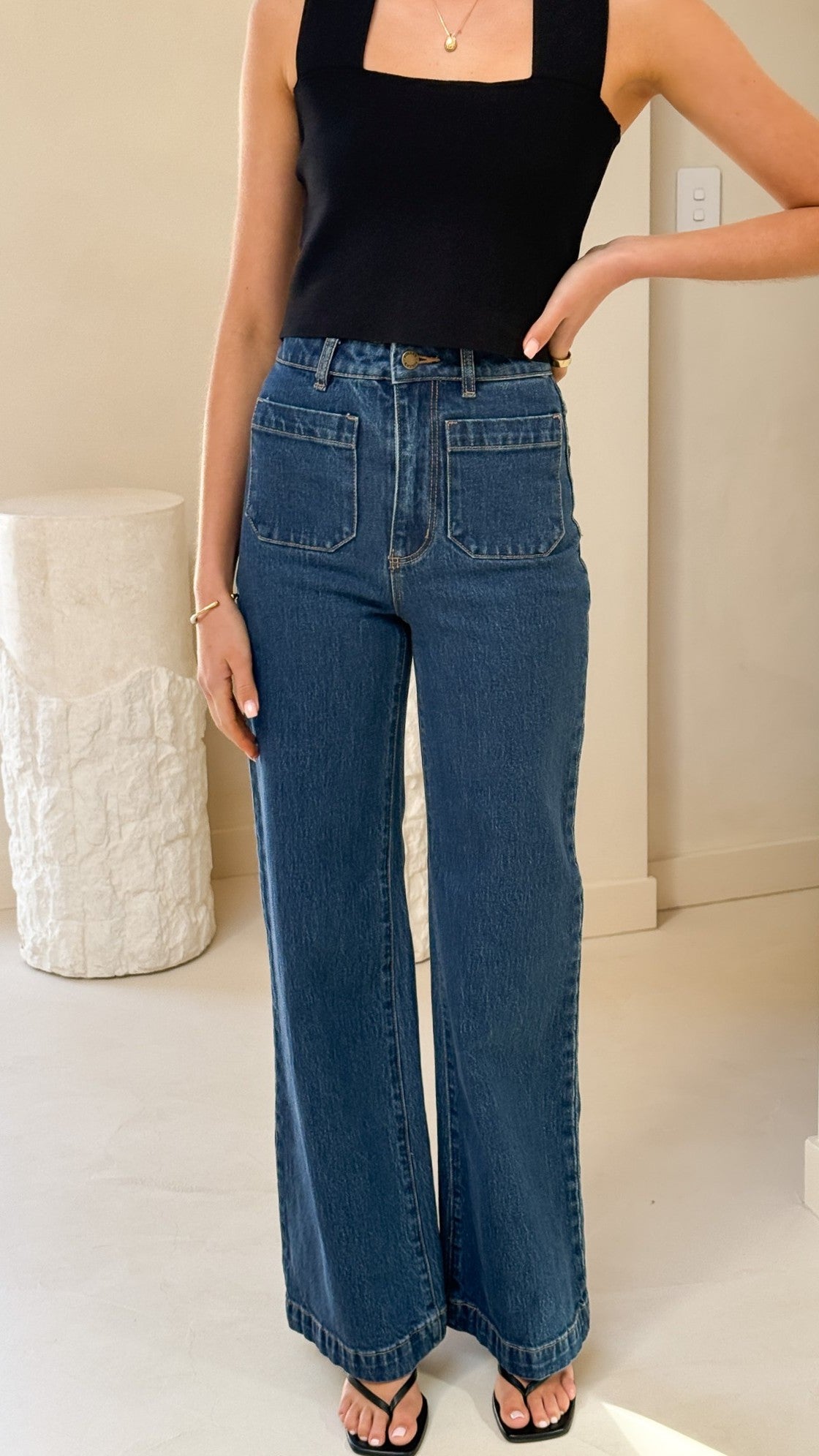Rollas Sailor Jean Long - Eco Ruby