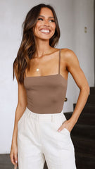 Amos Bodysuit - Brown