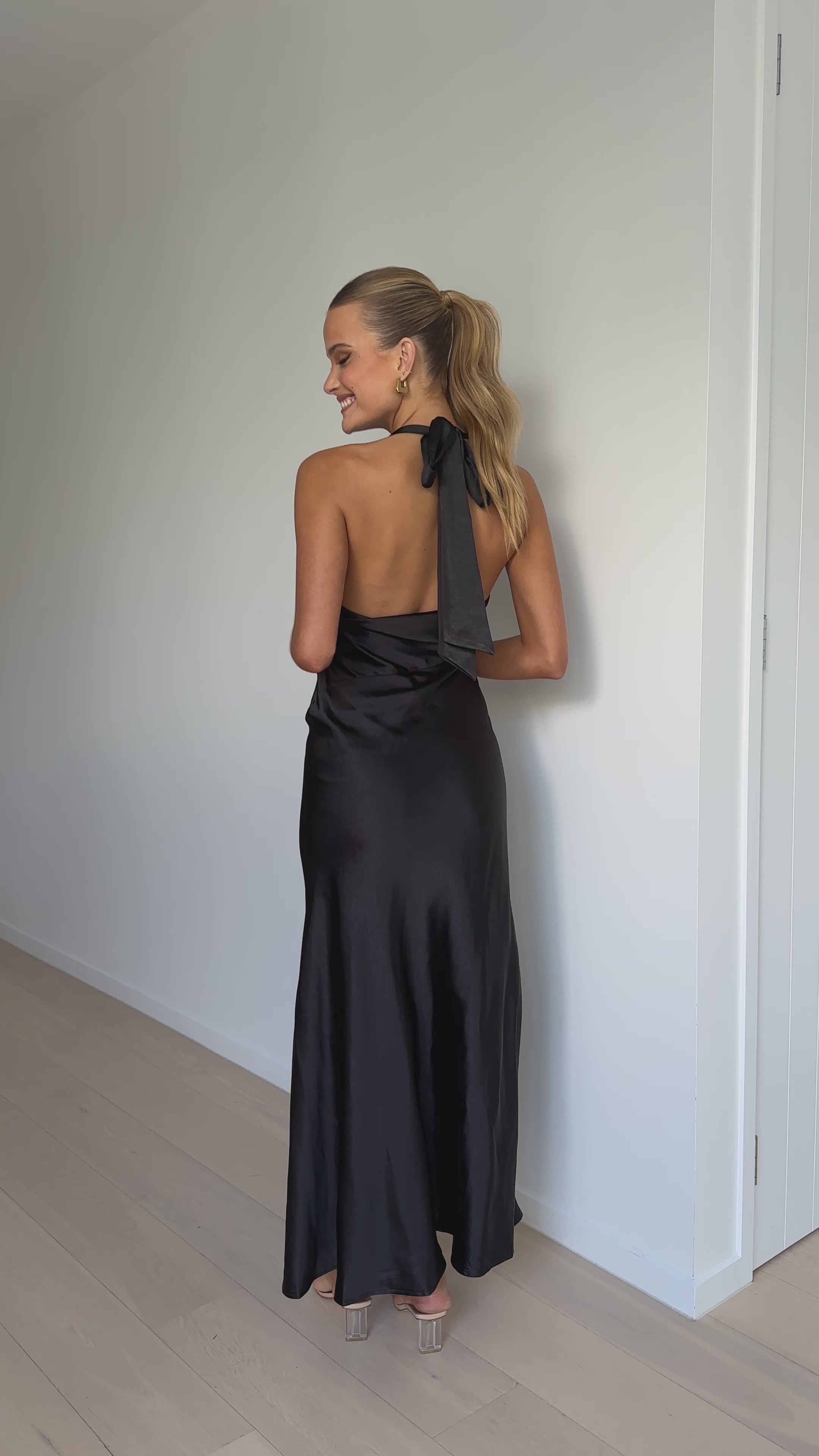 Sian Maxi Dress - Black