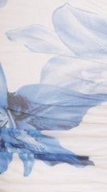 Natalia Midi Dress - Blue Flower