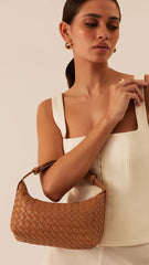 Isabelle Handle Bag - Tan