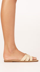 Gretal Slide - Natural Raffia