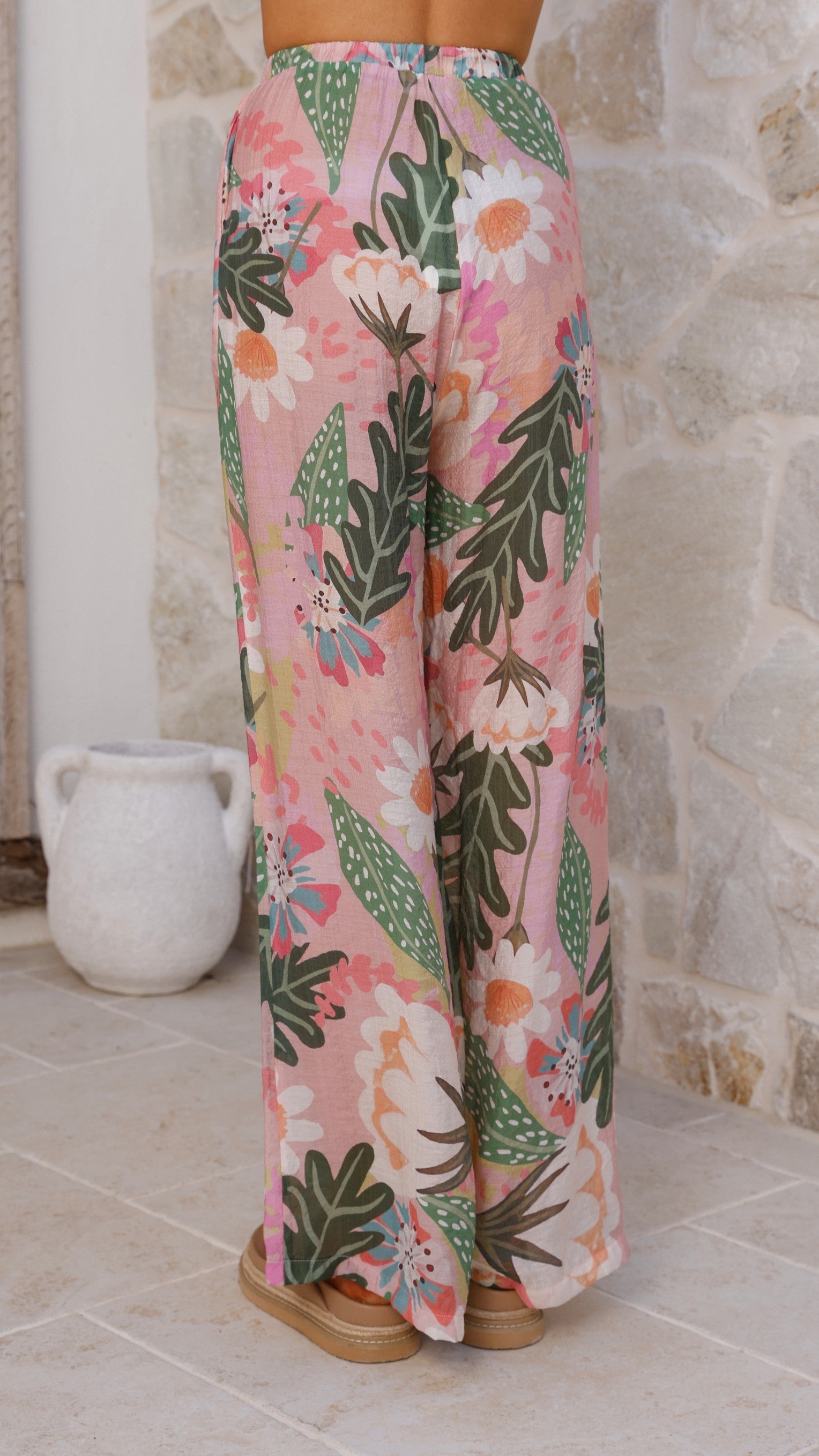 Xiana Pants - Tropical Print