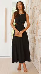 Kimberley Maxi Dress - Black