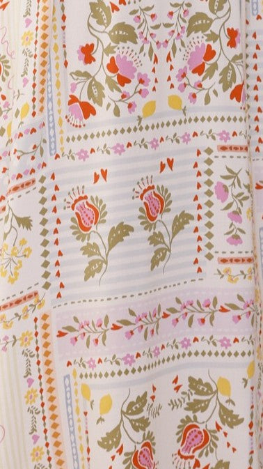 Lesley Short Sleeve Top - Leah Print
