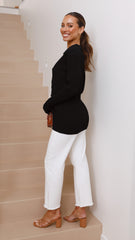 Darcy Knit Top - Black