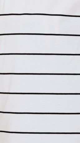 Athens Tee - White/Black