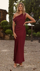 Gigi Maxi Dress - Wine