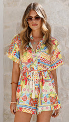 Rama Playsuit - Italian Summer