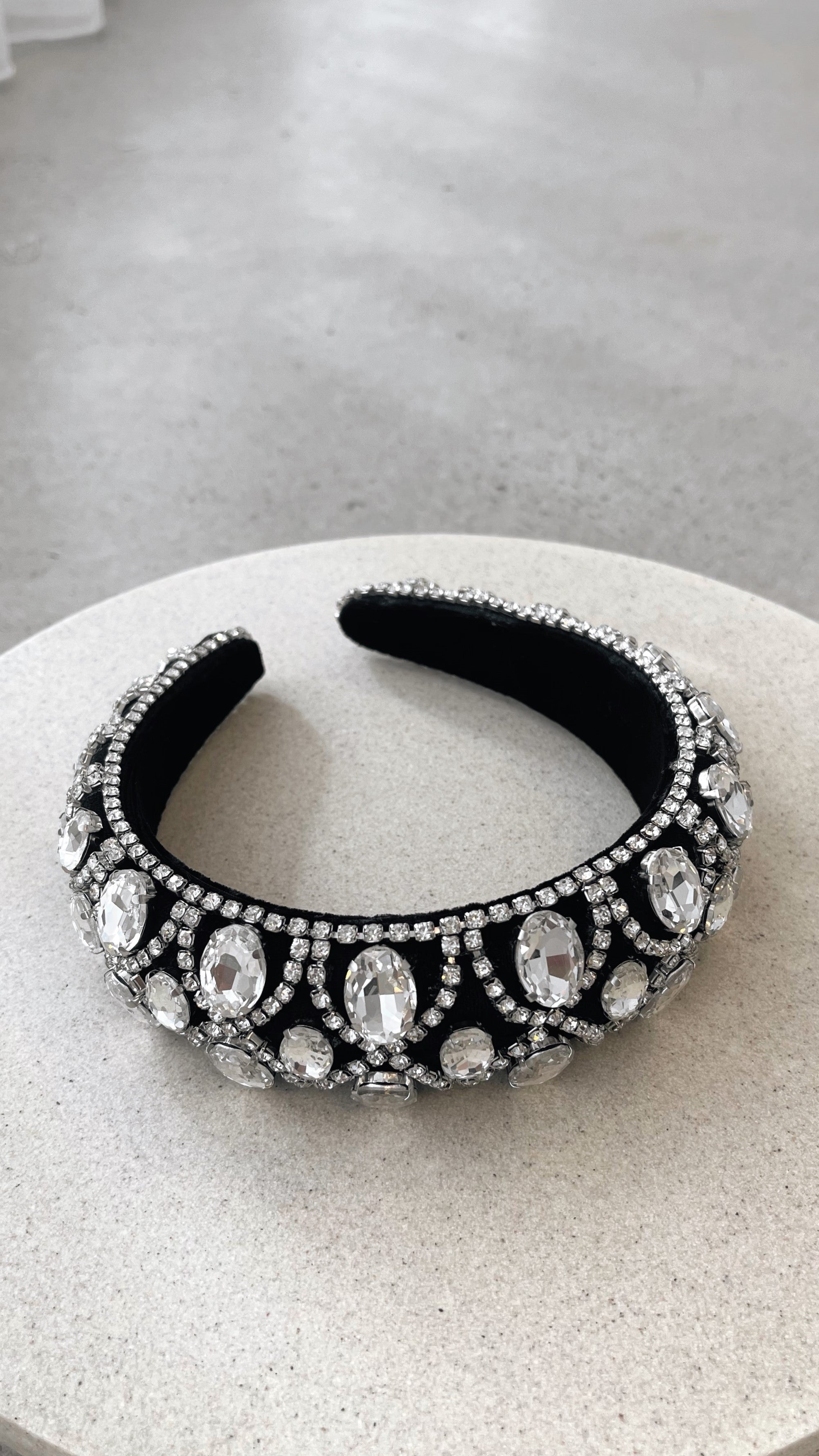 Deka Headband - Black/Silver