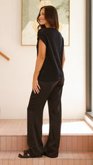 Marleigh Knit Top - Black