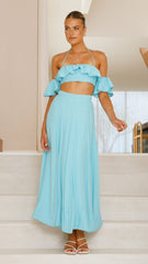 Trista Top - Blue