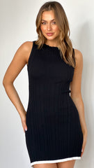 Pacifico Mini Dress - Black