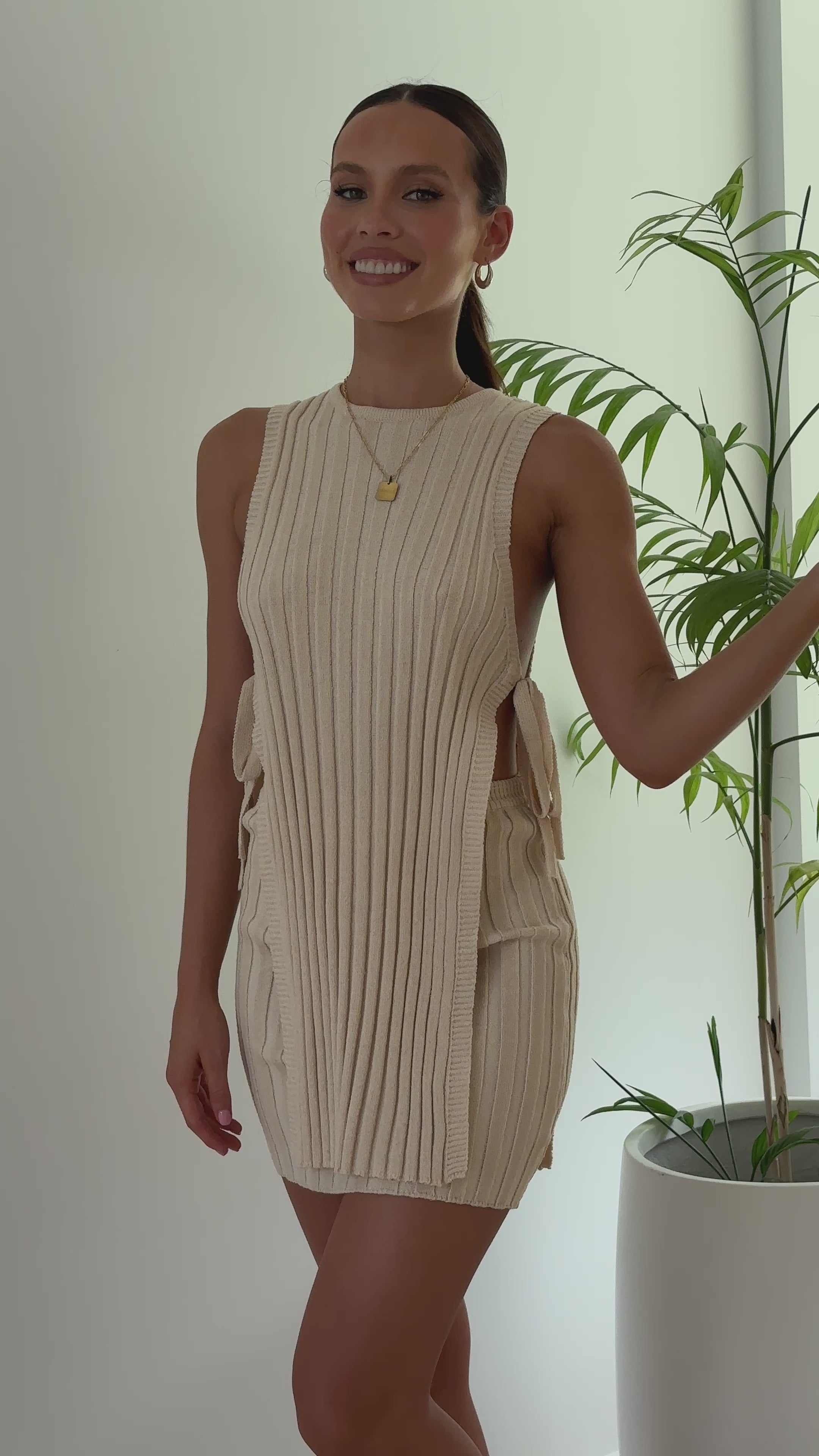 Baha Mini Skirt - Sand