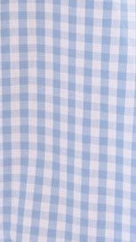 Brydie Halter Maxi Dress - Gingham Light Blue