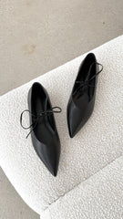 Haruna Ballet Flats - Black