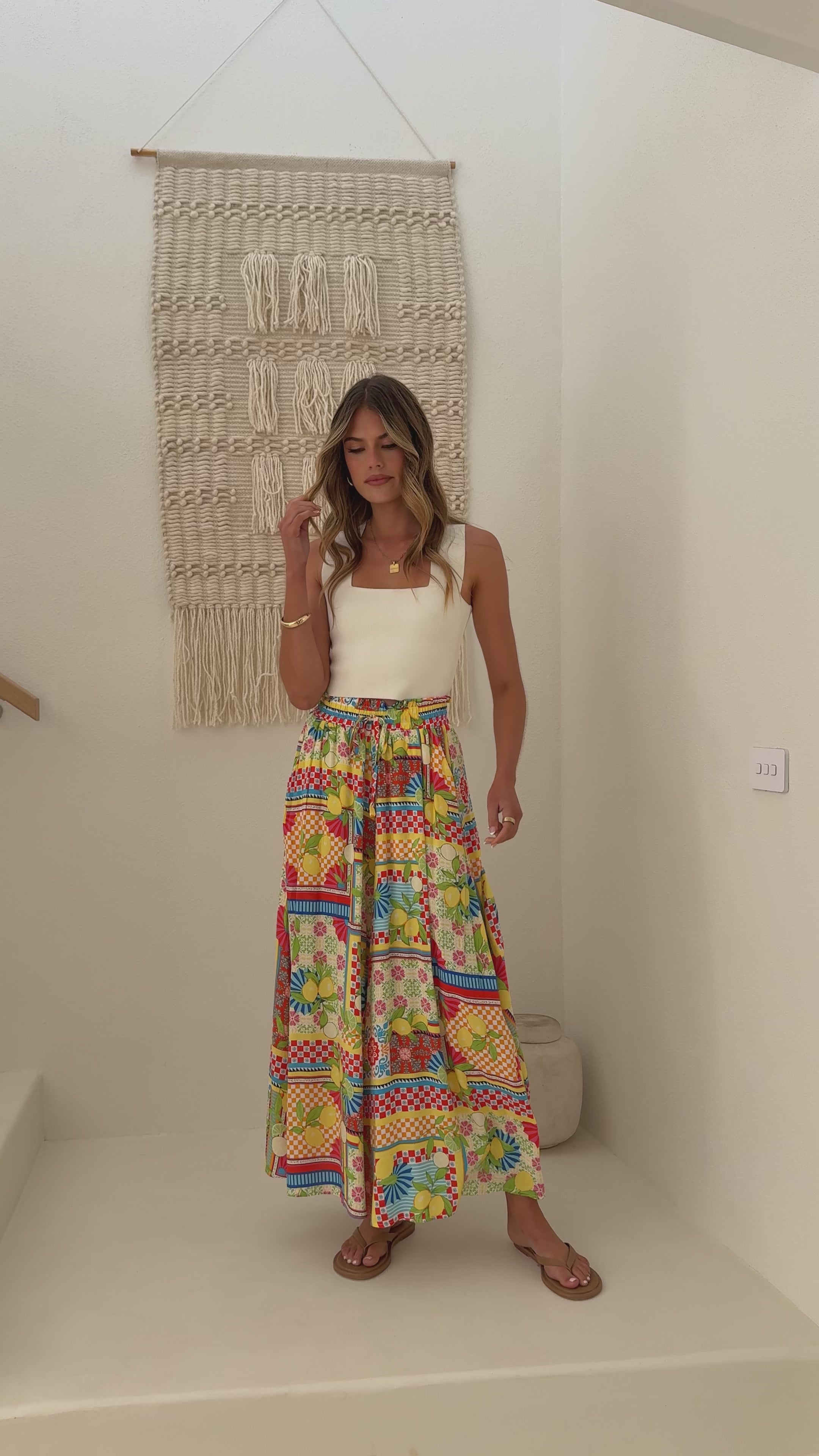 Belinda Pants - Italian Summer