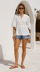 Winslet Top - White