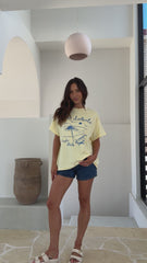 Ciao Salento Tee - Yellow
