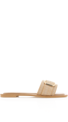 Ravielle Slide - Natural Raffia