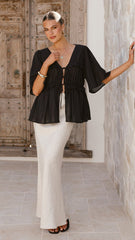 Raya Top - Black
