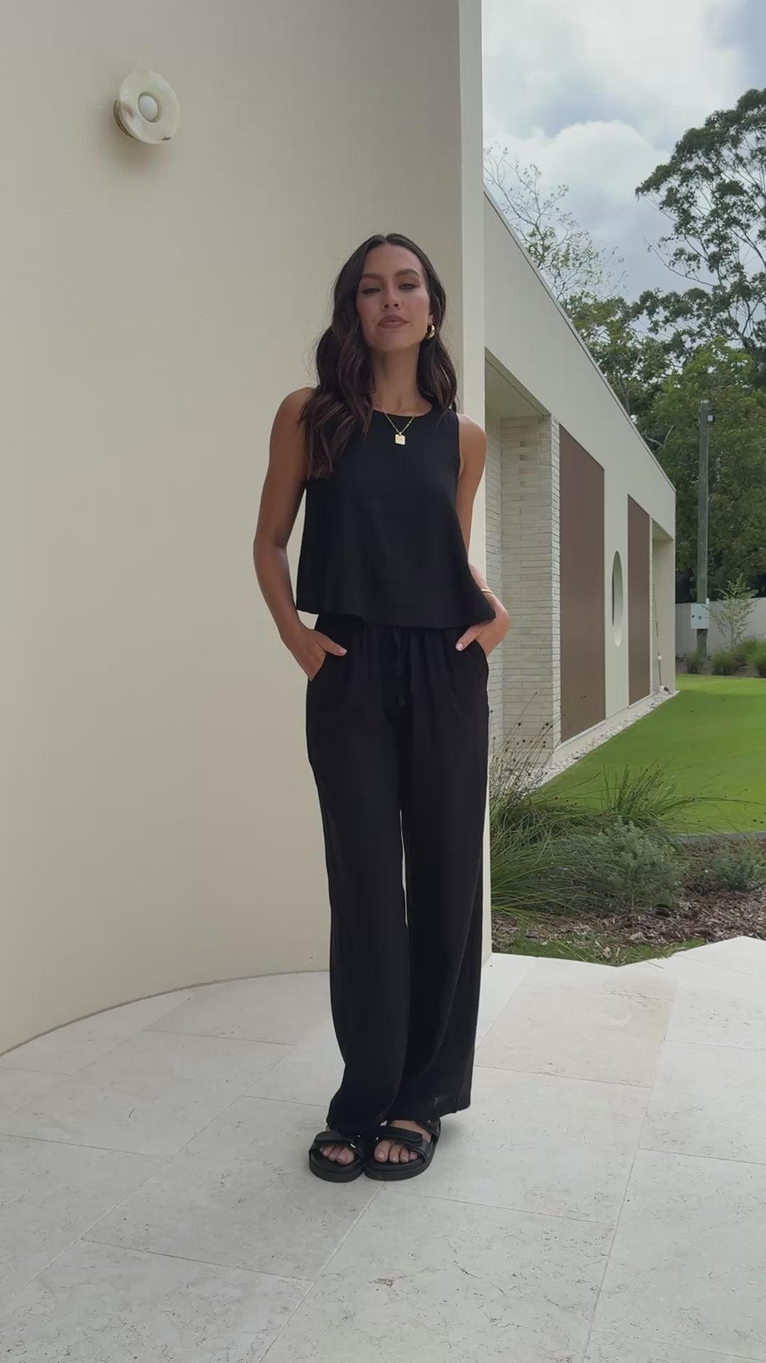 Charmain Top - Black