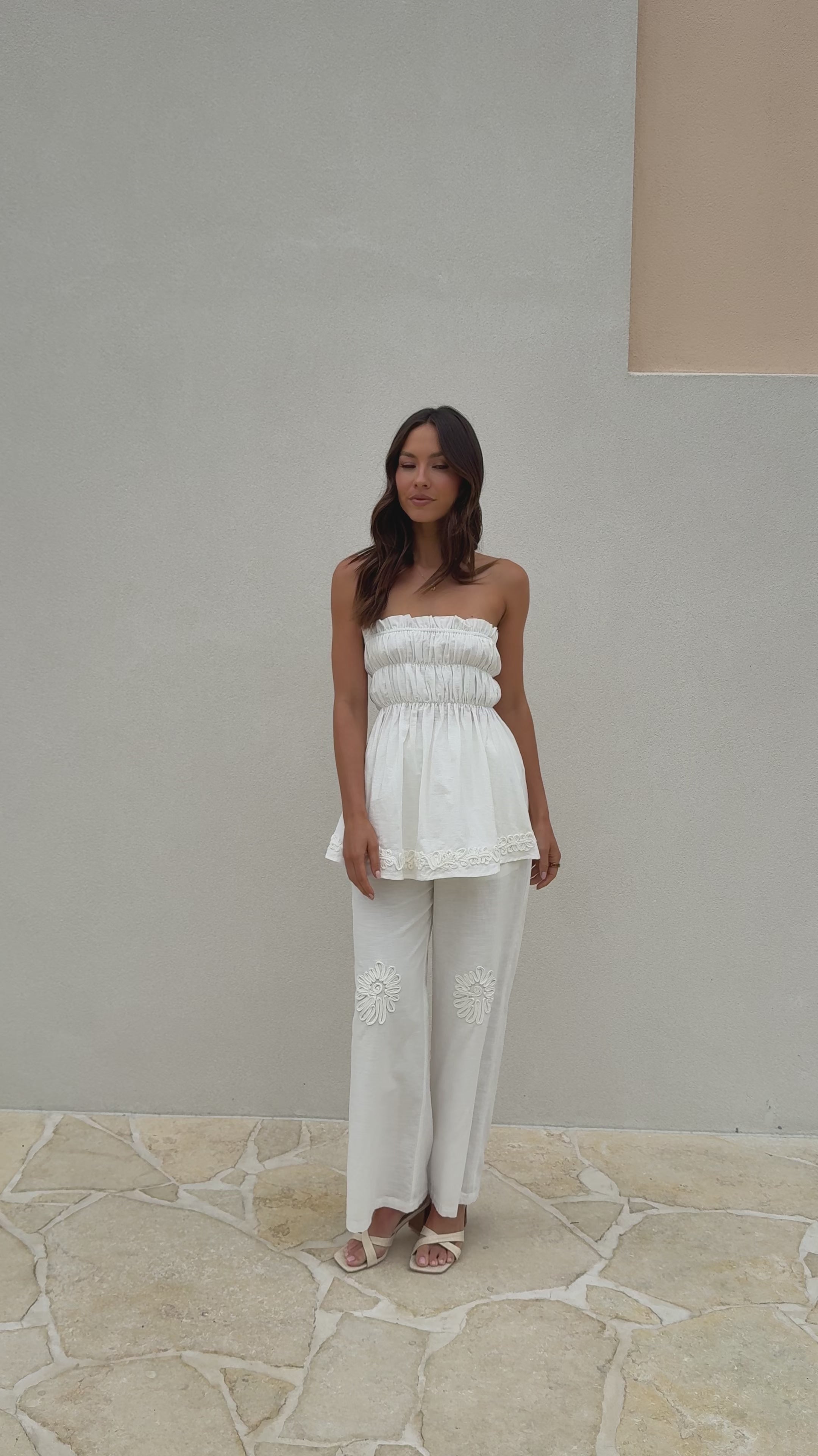 Ines Top - White