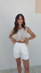 Cloe Top - Natural