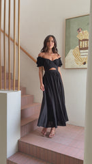 Hulu Maxi Dress - Black