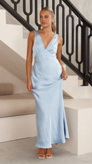 Sofia Maxi Dress - Blue