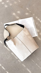 Cali Shoulder Bag - Bone Linen