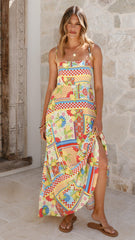 Jaylene Maxi Dress - Italian Summer
