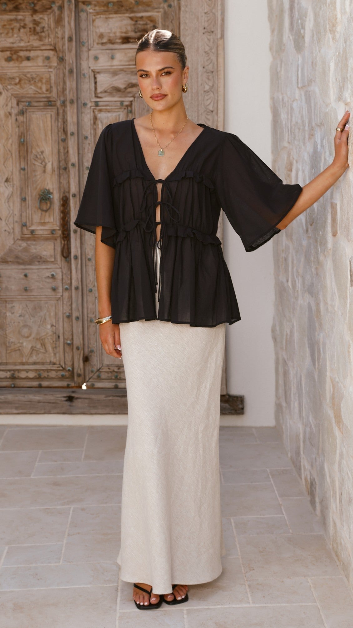 Raya Top - Black