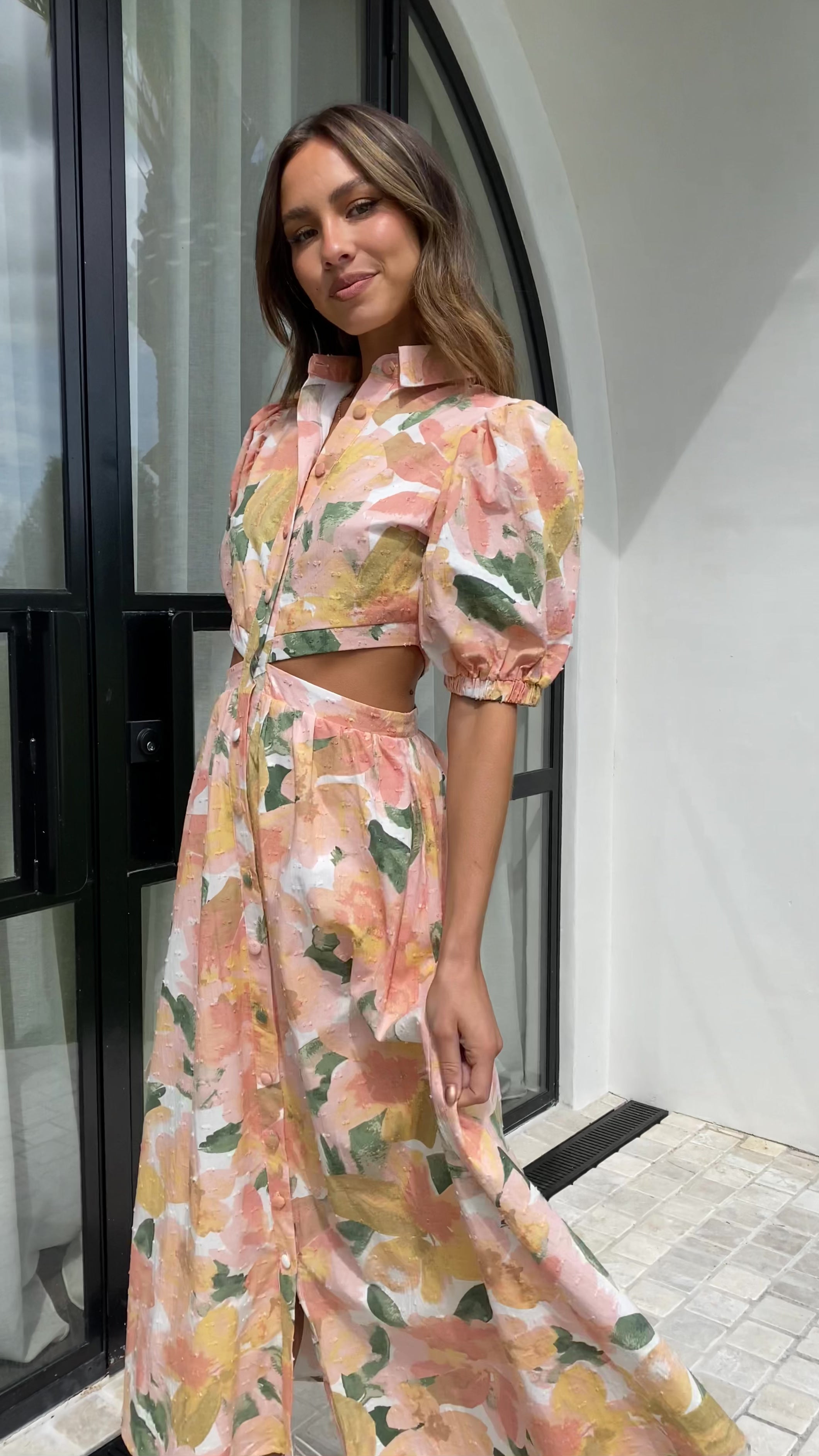 Kylo Midi Dress - Mallorca Floral
