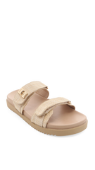 Amylee Slide - Natural Raffia