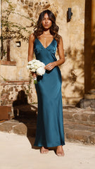 Ziah Maxi Dress - Teal