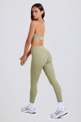 High-Waist Leggings in Matcha